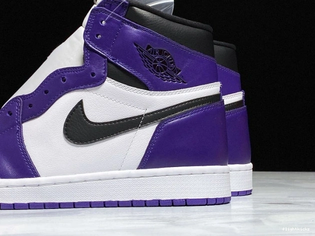 High 555088-500 OG Court Purple Air 1 Jordan 0805